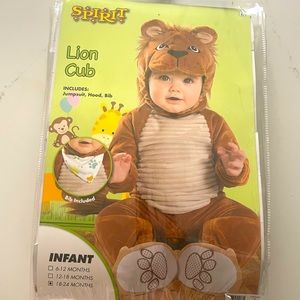 Infant Lion Cub Halloween Costume 18-24 months